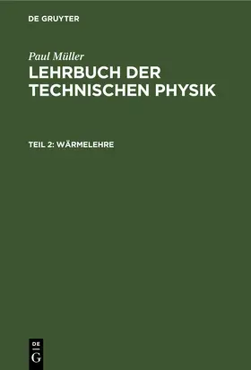 Müller |  Wärmelehre | eBook | Sack Fachmedien