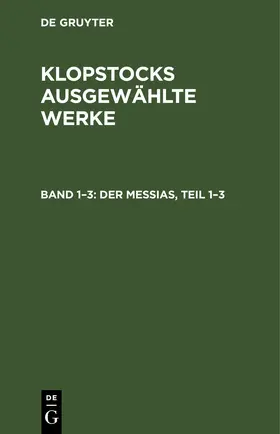  Der Messias, Teil 1–3 | eBook | Sack Fachmedien