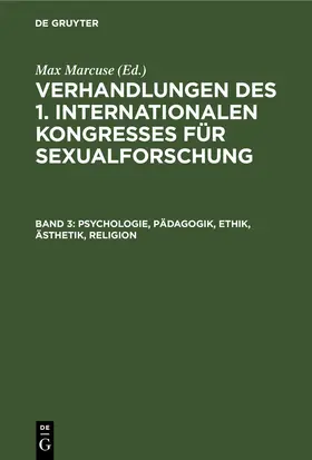 Marcuse |  Psychologie, Pädagogik, Ethik, Ästhetik, Religion | eBook | Sack Fachmedien