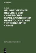 Mell |  Grundzüge einer Ökologie der chinesischen Reptilien und einer herpetologischen Tiergeographie Chinas | eBook | Sack Fachmedien