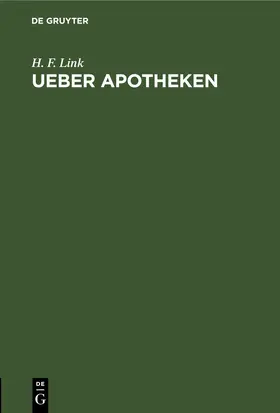 Link |  Ueber Apotheken | eBook | Sack Fachmedien
