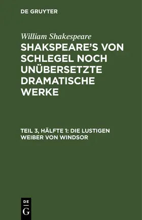  Die lustigen Weiber von Windsor | eBook | Sack Fachmedien