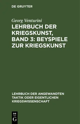 Venturini | Beyspiele zur Kriegskunst | E-Book | sack.de