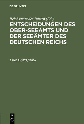 1879/1880 | Buch | 978-3-11-244193-0 | sack.de