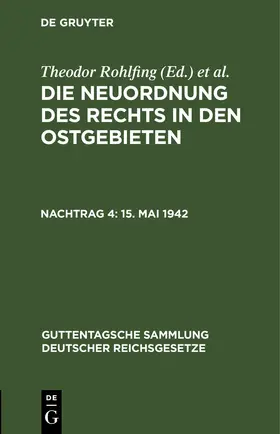 Rohlfing / Schraut |  15. Mai 1942 | eBook | Sack Fachmedien