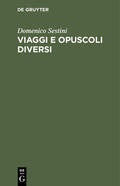 Sestini |  Viaggi e opuscoli diversi | Buch |  Sack Fachmedien