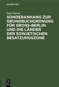 Schwarze |  Für Groß-Berlin und die Länder der sowjetischen Besatzungszone | eBook | Sack Fachmedien