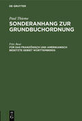 Baur |  Für das französisch und amerikanisch besetzte Gebiet Württembergs | Buch |  Sack Fachmedien