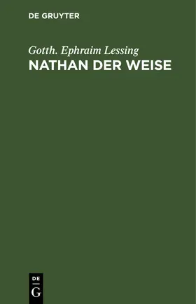 Lessing |  Nathan der Weise | eBook | Sack Fachmedien