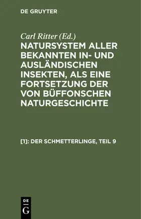 Jablonsky / Herbst / Ritter |  Der Schmetterlinge, Teil 9 | eBook | Sack Fachmedien