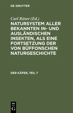 Jablonsky / Herbst / Ritter |  Der Käfer, Teil 7 | Buch |  Sack Fachmedien