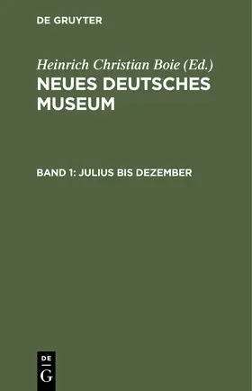 Boie | Julius bis Dezember | Buch | 978-3-11-245315-5 | www.sack.de