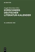 Kürschner |  1939 | Buch |  Sack Fachmedien
