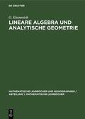 Eisenreich |  Lineare Algebra und analytische Geometrie | eBook | Sack Fachmedien