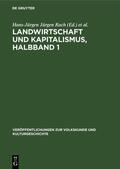 Weissel / Jürgen Rach |  Landwirtschaft und Kapitalismus, Halbband 1 | Buch |  Sack Fachmedien