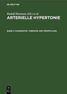 Baumann / Dutz / Nitschkoff |  Diagnostik, Therapie und Prophylaxe | Buch |  Sack Fachmedien