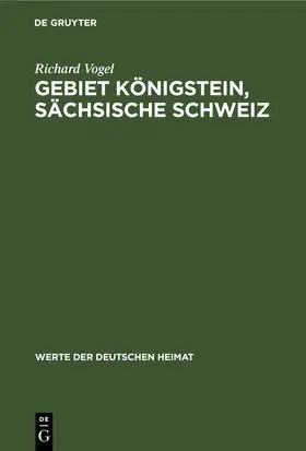 Vogel |  Gebiet Königstein, sächsische Schweiz | eBook | Sack Fachmedien