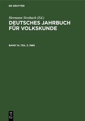 Strobach / [unknown] |  1968 | eBook | Sack Fachmedien