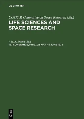 Sneath |  Constance, F.R.G., 23 May – 5 June 1973 | eBook | Sack Fachmedien