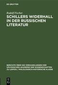 Fischer |  Schillers Widerhall in der russischen Literatur | eBook | Sack Fachmedien