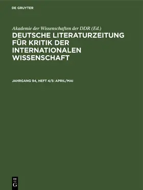  April/Mai | eBook | Sack Fachmedien