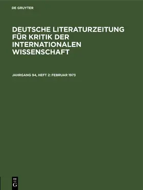  Februar 1973 | eBook | Sack Fachmedien