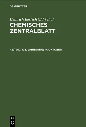 Bertsch / Klemm |  17. Oktober | Buch |  Sack Fachmedien