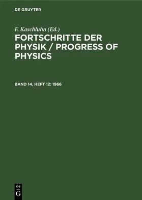 Kaschluhn / [unknown] / Lösche | 1966 | E-Book | www.sack.de