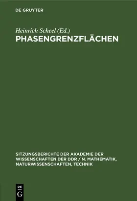 Scheel |  Phasengrenzflächen | Buch |  Sack Fachmedien