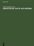 Spiegelberg |  Demotische Texte auf Krügen | Buch |  Sack Fachmedien