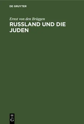 Brüggen |  Russland und die Juden | eBook | Sack Fachmedien