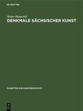 Hentschel |  Denkmale sächsischer Kunst | Buch |  Sack Fachmedien