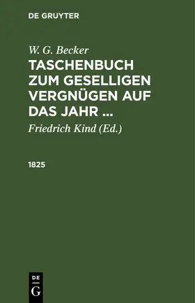 Kind / Becker |  1825 | eBook | Sack Fachmedien