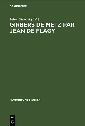 Stengel |  Girbers de Metz par Jean de Flagy | eBook | Sack Fachmedien