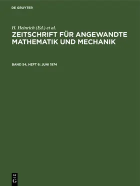 Schmid / Heinrich |  Juni 1974 | Buch |  Sack Fachmedien