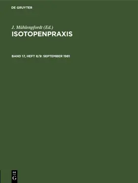 Mühlenpfordt |  September 1981 | eBook | Sack Fachmedien