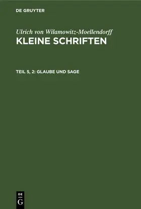 Malten |  Glaube und Sage | eBook | Sack Fachmedien