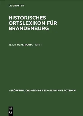 Enders |  Uckermark | Buch |  Sack Fachmedien