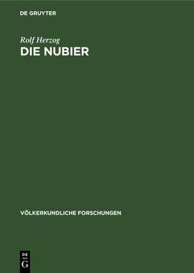 Herzog | Die Nubier | Buch | 978-3-11-252969-0 | sack.de