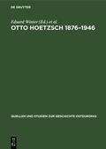 Lemke / Winter |  Otto Hoetzsch 1876¿1946 | Buch |  Sack Fachmedien