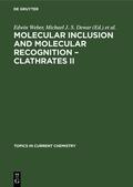  Molecular Inclusion and Molecular Recognition ¿ Clathrates II | Buch |  Sack Fachmedien