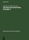 Nagel / Irmscher |  Studia Byzantina, Folge II | Buch |  Sack Fachmedien