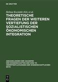 Scheel / Koziolek |  Theoretische Fragen der weiteren Vertiefung der sozialistischen ökonomischen Integration | Buch |  Sack Fachmedien