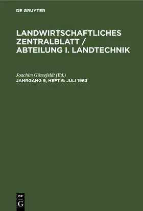 Güssefeldt | Juli 1963 | E-Book | www.sack.de