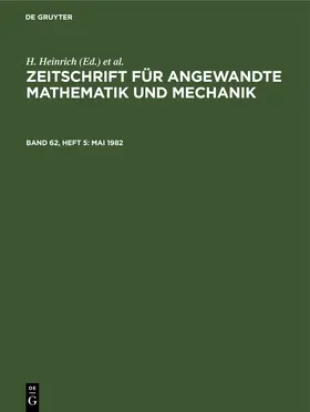 Heinrich / Schmid |  Mai 1982 | eBook | Sack Fachmedien