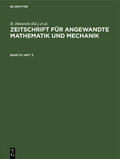 Schmid / Heinrich |  Zeitschrift für Angewandte Mathematik und Mechanik. Band 57, Heft 3 | Buch |  Sack Fachmedien
