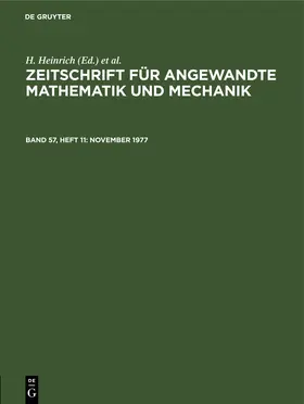 Heinrich / Schmid | November 1977 | E-Book | www.sack.de