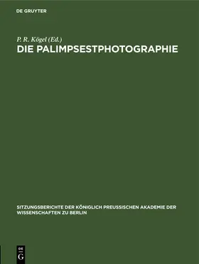  Die Palimpsestphotographie | eBook | Sack Fachmedien