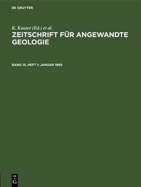 Kauter / Stammberger / Tischendorf |  Januar 1969 | eBook | Sack Fachmedien