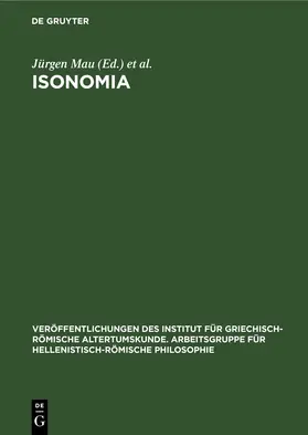 Mau / Schmidt |  Isonomia | eBook | Sack Fachmedien